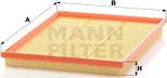 Mann-Filter C 3167/1 - Engine Air Filter car-mod.net