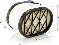 Mann-Filter C 38 010 - Engine Air Filter car-mod.net