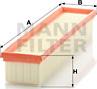 Mann-Filter C 3875/1 - Engine Air Filter car-mod.net