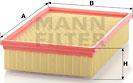 Mann-Filter C 28 136/2 - Engine Air Filter car-mod.net