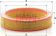 Mann-Filter C 2873/1 - Engine Air Filter car-mod.net