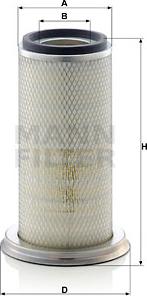 Mann-Filter C 22 025 - Engine Air Filter car-mod.net