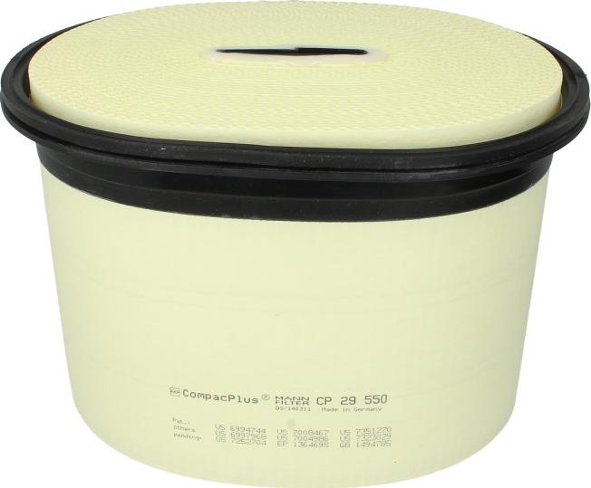 Mann-Filter CP 29 550 - Engine Air Filter car-mod.net