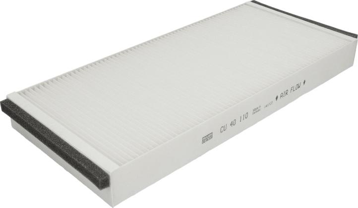 Mann-Filter CU 40 110 - Filter, interior air car-mod.net