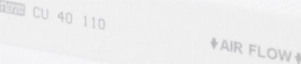 Mann-Filter CU 40 110 - Filter, interior air car-mod.net