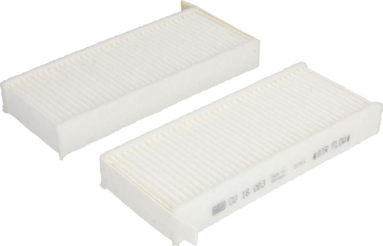 Mann-Filter CU 16 003-2 - Filter, interior air car-mod.net