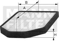 Mann-Filter CU 2949 - Filter, interior air car-mod.net