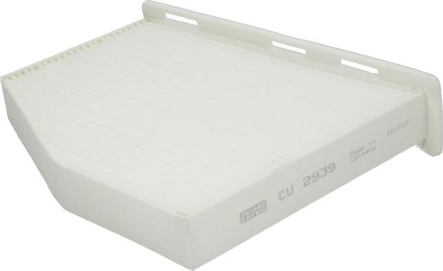 Mann-Filter CU 2939 - Filter, interior air car-mod.net