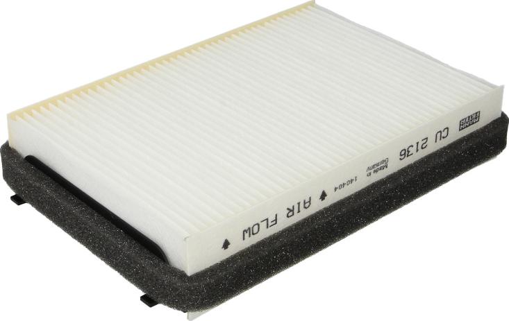 Mann-Filter CU 2136 - Filter, interior air car-mod.net
