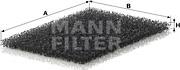 Mann-Filter CU 2304 - Filter, interior air car-mod.net