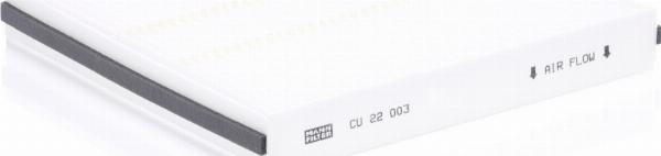 Mann-Filter CU 22 003 - Filter, interior air car-mod.net