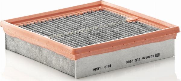 Mann-Filter CUK 2184 - Filter, interior air car-mod.net