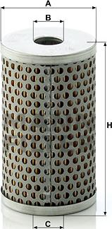 Mann-Filter H 601/4 - Hydraulic Filter, steering system car-mod.net
