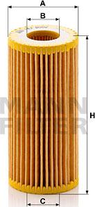Mann-Filter HU 6002 z - Oil Filter car-mod.net
