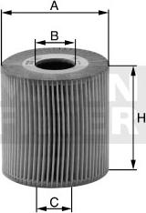 Mann-Filter HU 1077/1 x - Oil Filter car-mod.net