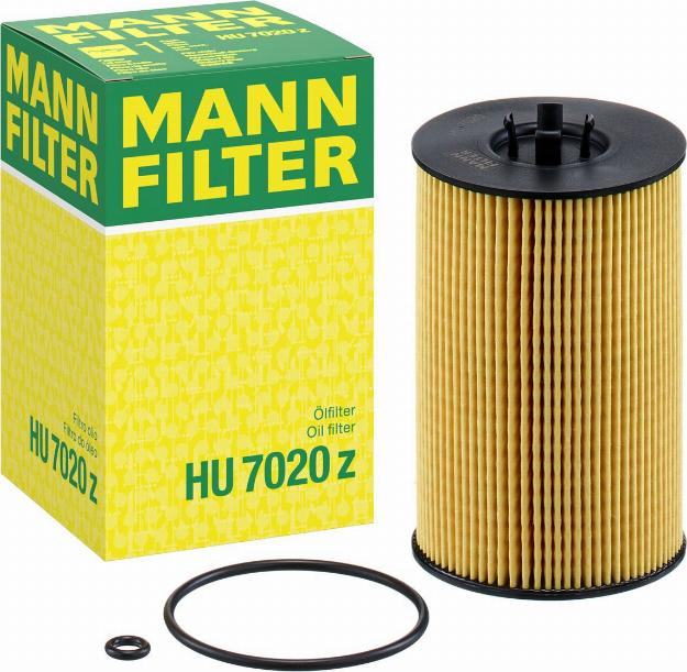 Mann-Filter HU 7020 z - Oil Filter car-mod.net