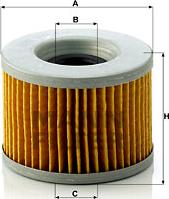 Mann-Filter MH 814 - Oil Filter car-mod.net
