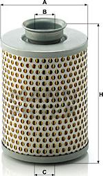 Mann-Filter P 919/7 - Filter, operating hydraulics car-mod.net