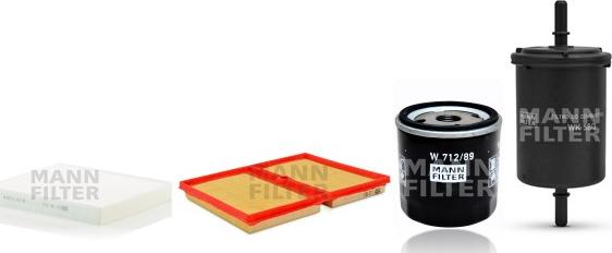 Mann-Filter SP 1 1075-4 - Filter Set car-mod.net