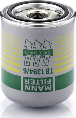 Mann-Filter TB 1394/6 x - Air Dryer Cartridge, compressed-air system car-mod.net