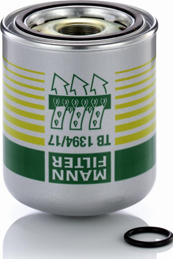 Mann-Filter TB 1394/17 x - Air Dryer Cartridge, compressed-air system car-mod.net