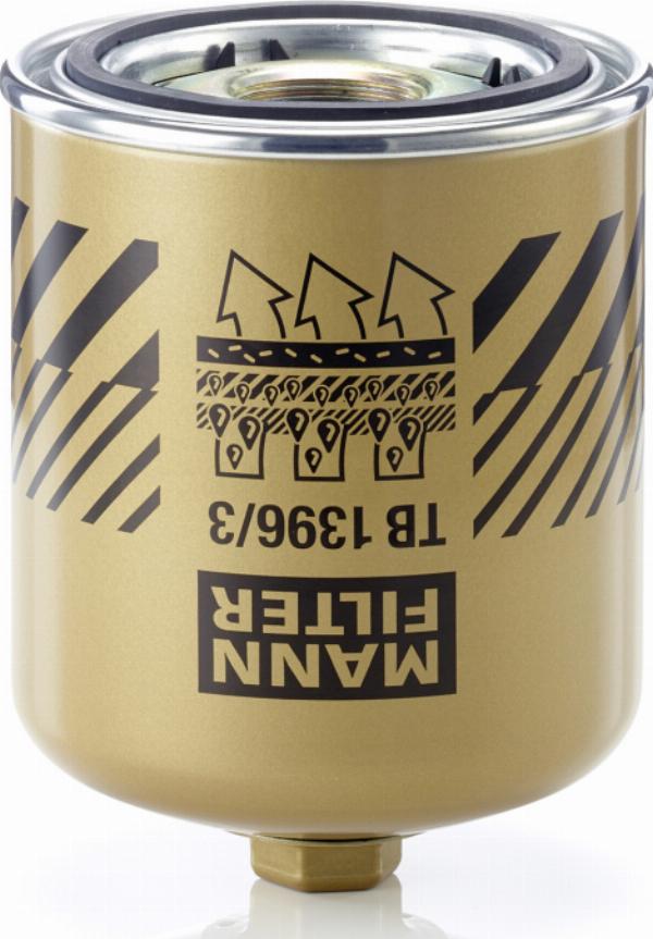 Mann-Filter TB 1396/3 x - Air Dryer Cartridge, compressed-air system car-mod.net