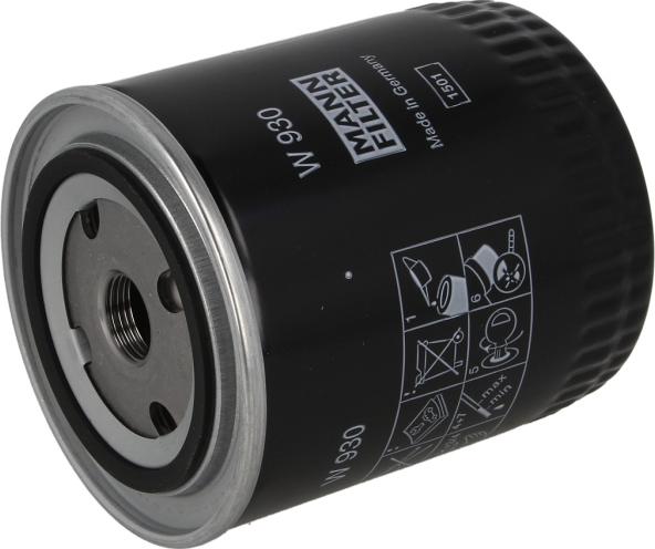 Mann-Filter W 930 - Oil Filter car-mod.net