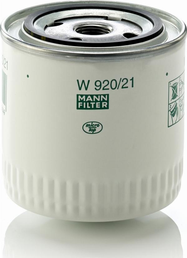 Mann-Filter W 920/21 - Oil Filter car-mod.net