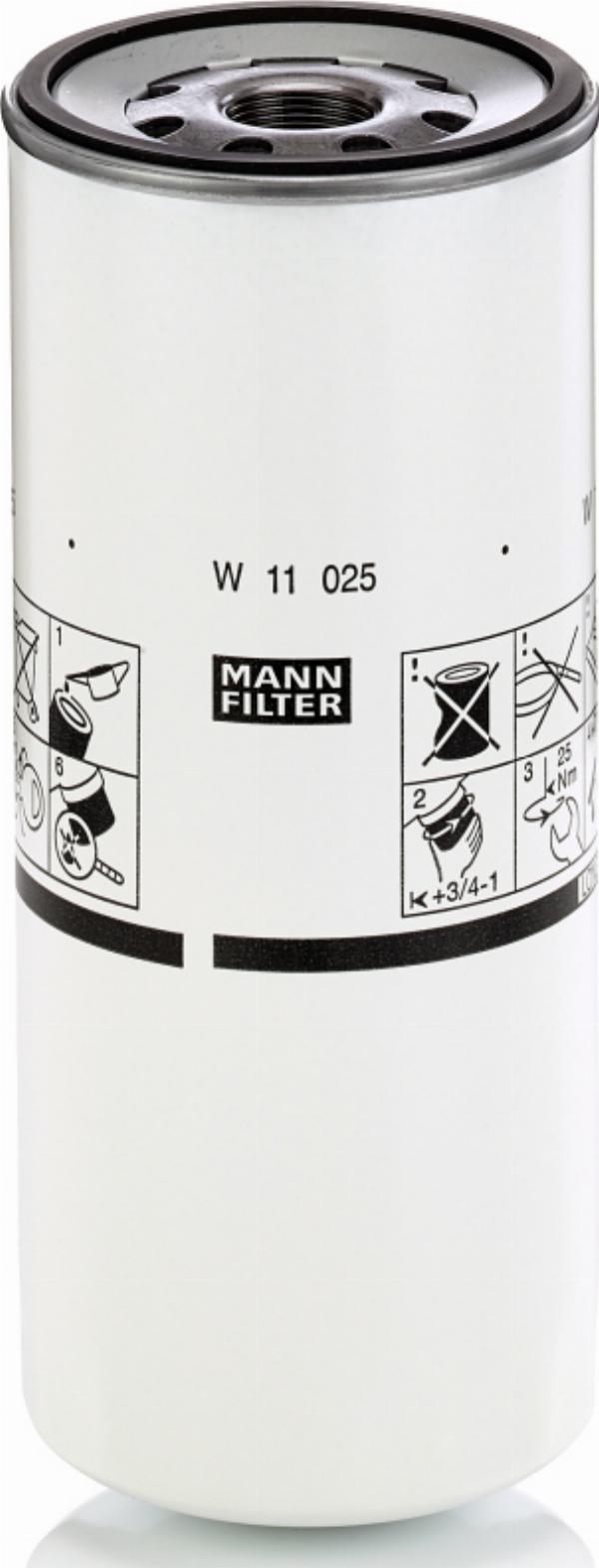 Mann-Filter W 11 025 - Oil Filter car-mod.net