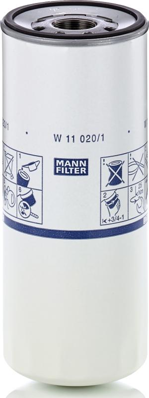 Mann-Filter W 11 020/1 - Oil Filter car-mod.net