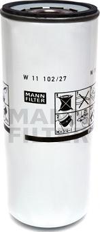 Mann-Filter W 11 102/27 - Oil Filter car-mod.net