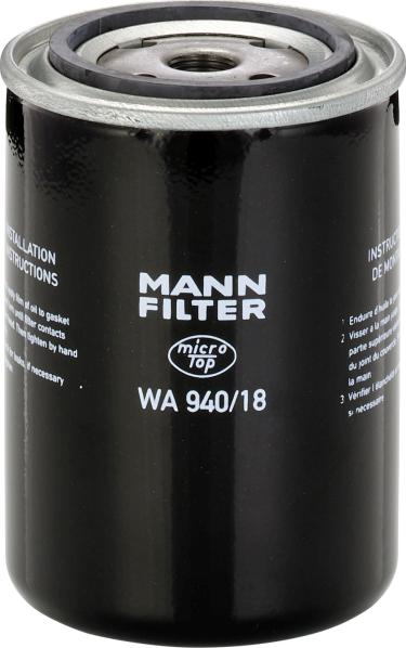 Mann-Filter WA 940/18 - Coolant Filter car-mod.net