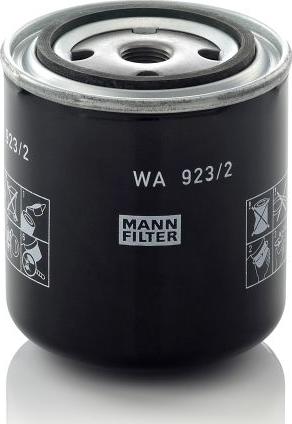 Mann-Filter WA 923 - Coolant Filter car-mod.net