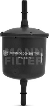 Mann-Filter WK 613/3 - Fuel filter car-mod.net