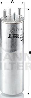 Mann-Filter WK 857/1 - Fuel filter car-mod.net