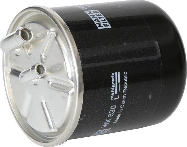 Mann-Filter WK 820 - Fuel filter car-mod.net