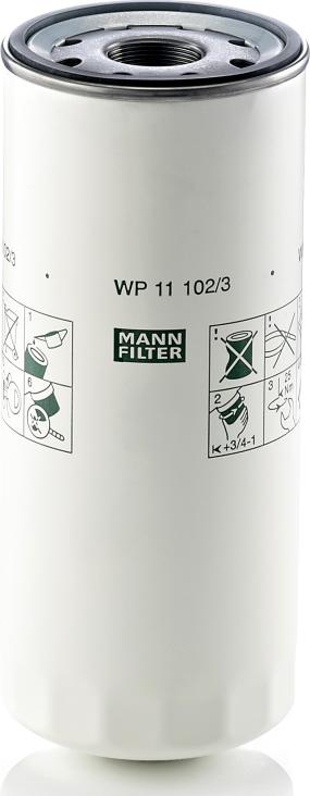 Mann-Filter WP 11 102/3 - Oil Filter car-mod.net