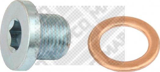Mapco 95943 - Sealing Plug, oil sump car-mod.net