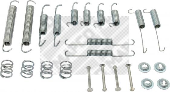 Mapco 9156 - Accessory Kit, brake shoes car-mod.net