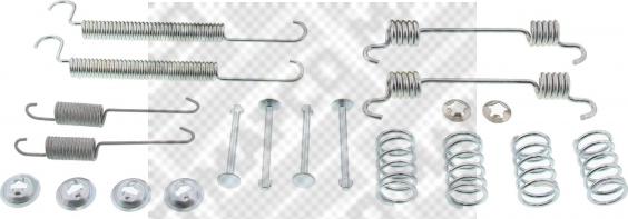 Mapco 9163 - Accessory Kit, brake shoes car-mod.net