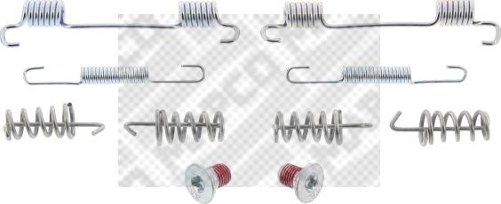Mapco 9104 - Accessory Kit, brake shoes car-mod.net
