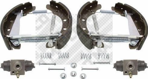 Mapco 9854 - Drum Brake Shoe Set car-mod.net