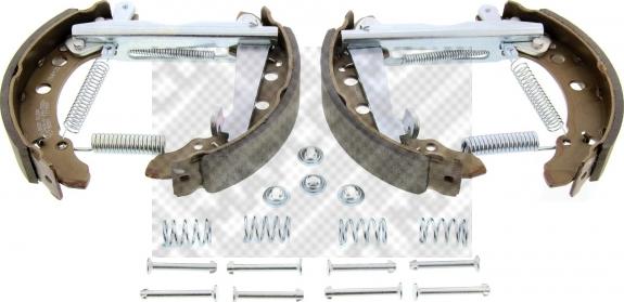 Mapco 9855/1 - Drum Brake Shoe Set car-mod.net