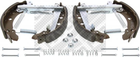 Mapco 9857/1 - Drum Brake Shoe Set car-mod.net