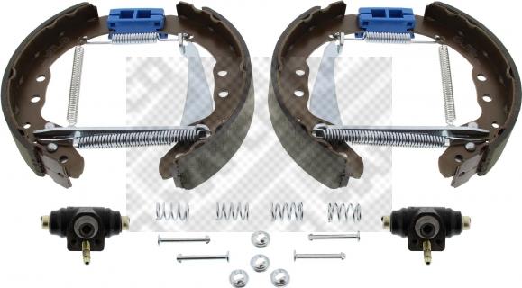 Mapco 9835 - Drum Brake Shoe Set car-mod.net