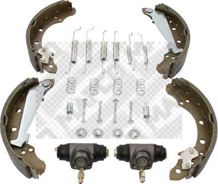 Mapco 9732 - Drum Brake Shoe Set car-mod.net