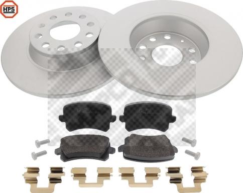 Mapco 47906HPS - Brake Set, disc brakes car-mod.net