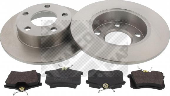 Mapco 47911 - Brake Set, disc brakes car-mod.net