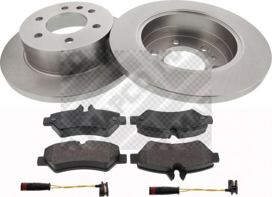 Mapco 47918 - Brake Set, disc brakes car-mod.net