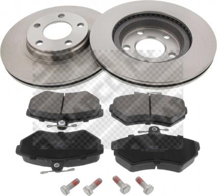 Mapco 47923 - Brake Set, disc brakes car-mod.net